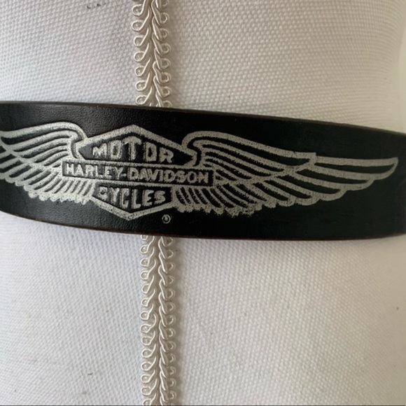 Harley-Davidson leather belt - Picture 1 of 12